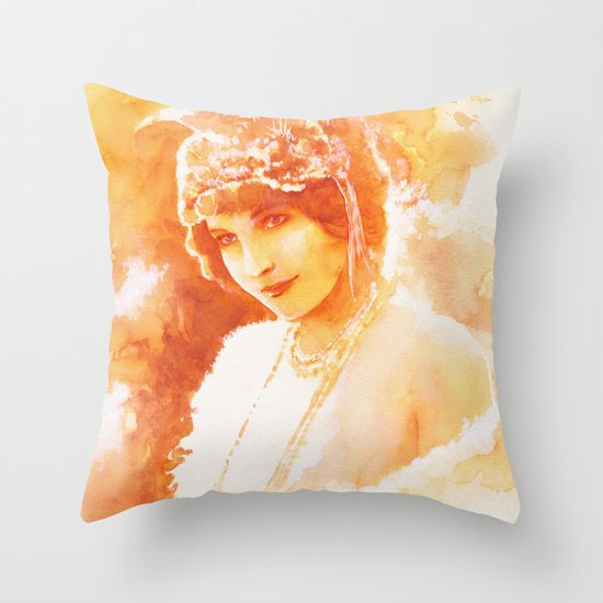 Old memories Throw Pillow