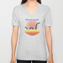 Believe in Yourself V Neck T Shirt