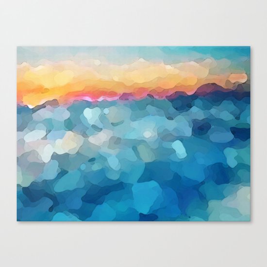 Some Faraway Beach Canvas Print