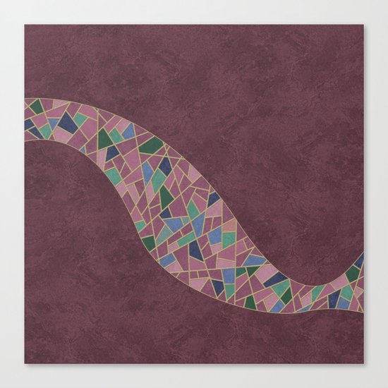 Geometric Marble 03 (abstract) Canvas Print
