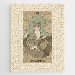 Aquarius Cat Jigsaw Puzzle