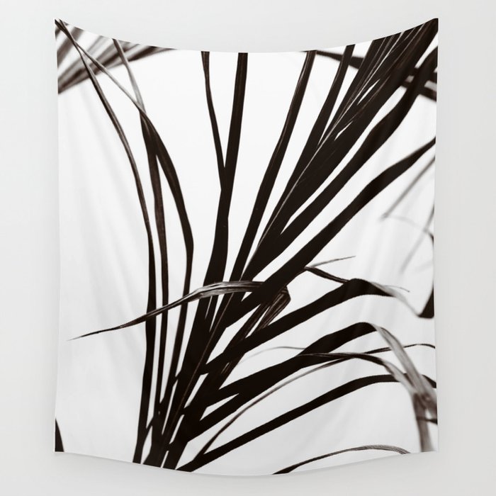 Palm BW Wall Tapestry