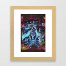 Alice in Wonderland Framed Art Print