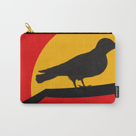 Every bird sings from his own throat Carry-All Pouch
