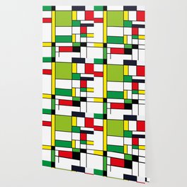 Mondrian Wallpaper To Match Any Home S Decor Society6