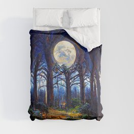 During a full moon night Comforter