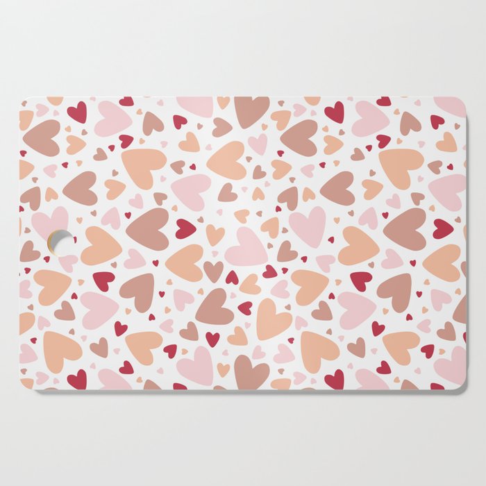 Romantic Hearts | Pattern  Cutting Board