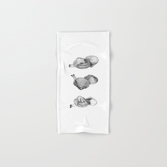 Bivalvia serie 2 Hand & Bath Towel