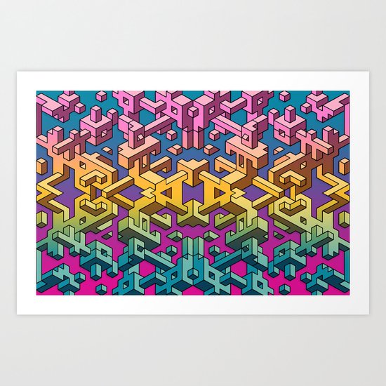 Square Necessities Art Print