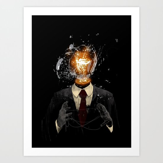 Everything Breaks Art Print