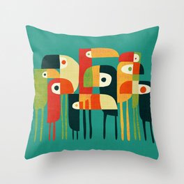 bird themed throw pillows