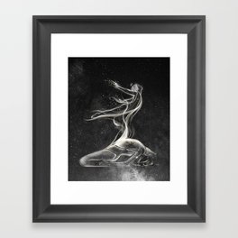 The free spirit. Framed Art Print