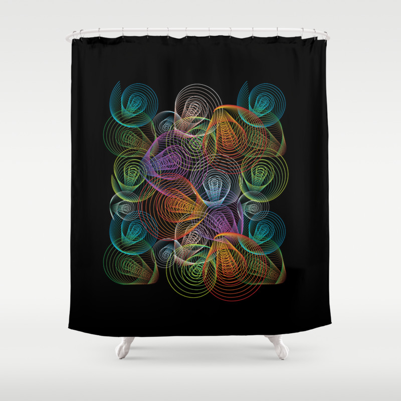 Echo Shower Curtain By Izuma Society6