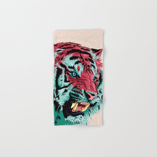 Tiger Hand & Bath Towel