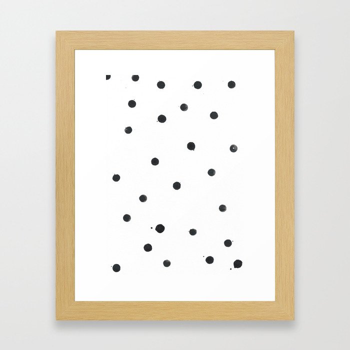 Spots Framed Art Print