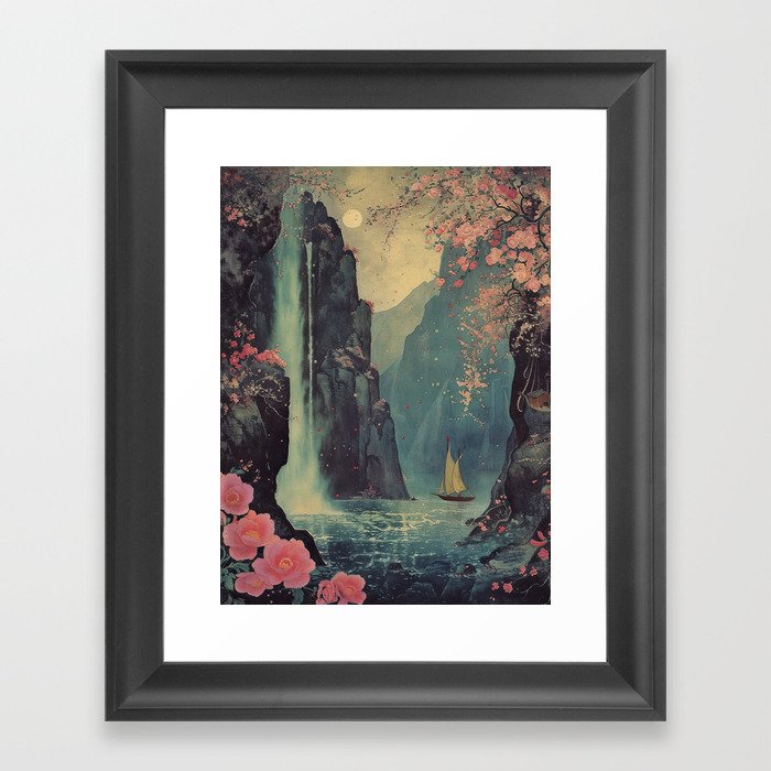 Between Dreams Framed Art Print