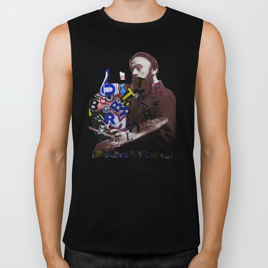 The Painter who´s looking for the right words to discribe his work - 2 Biker Tank