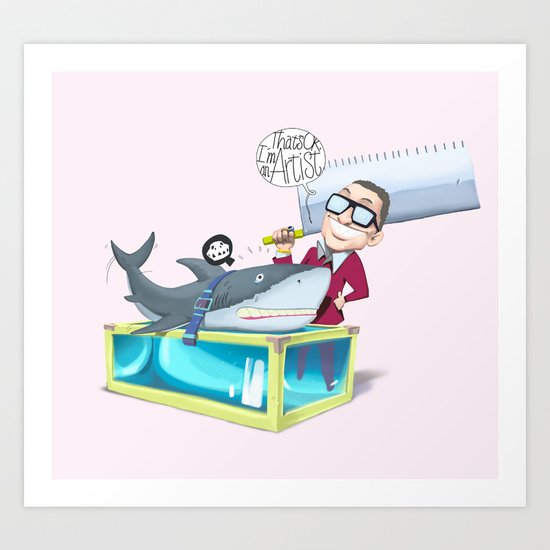 I'm an Artist. Art Print