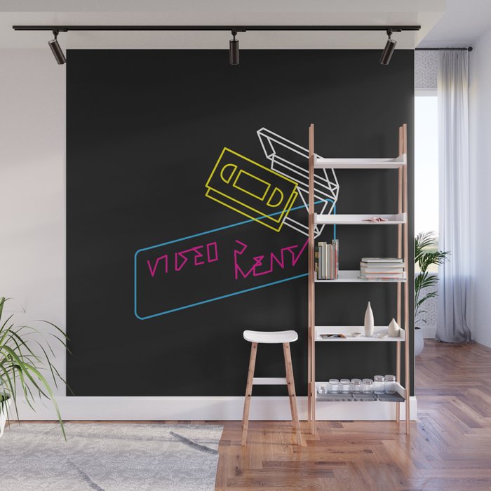 Video Is For Rent Wall Mural