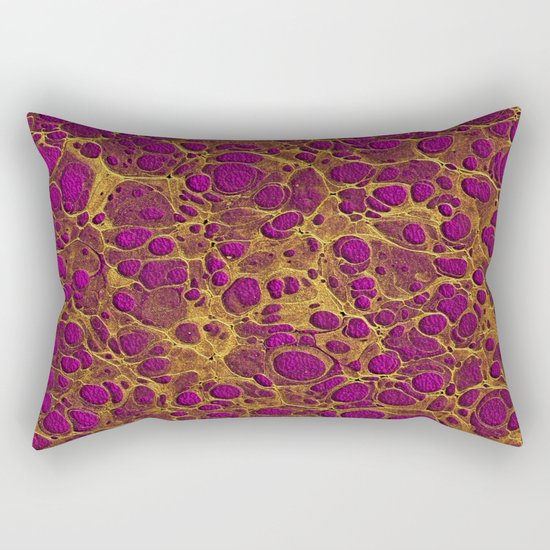 Golden Marble 03 Rectangular Pillow