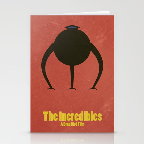 The Incredibles Stationery Cards