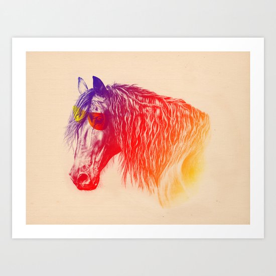 horse Art Print