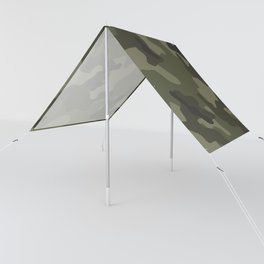vintage military camouflage Sun Shade