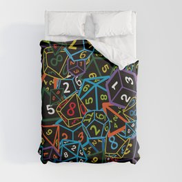 D&D (Dungeons and Dragons) - This is how I roll! Duvet Cover