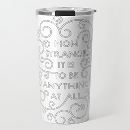 Neutral Milk Hotel - How Strange It Is To Be Anything At All - White Travel Mug