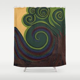Tree of Life Shower Curtain