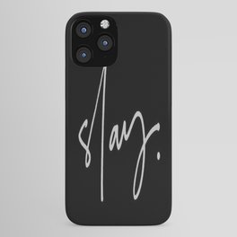 Slay (black) iPhone Case