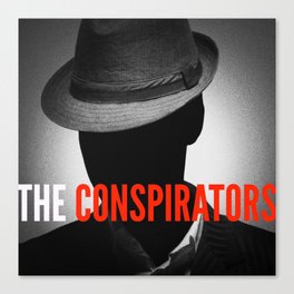 The Conspirators Podcast Show Art Canvas Print