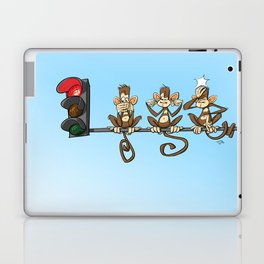 Three Monkeys Laptop & iPad Skin