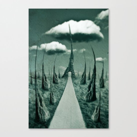 forbidden gateway Canvas Print