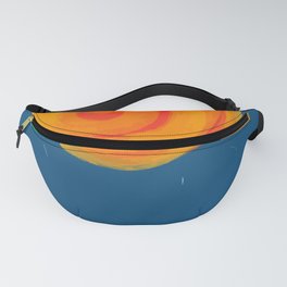 Sun and the moonlight illustration Fanny Pack