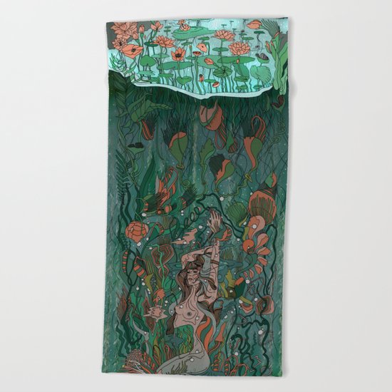Make Peace With It Beach Towel