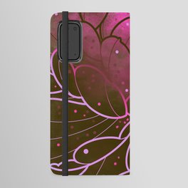 space flower Android Wallet Case
