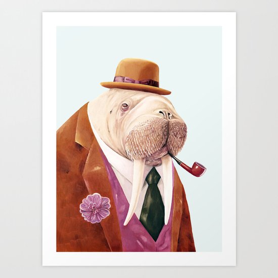 Walrus Art Print
