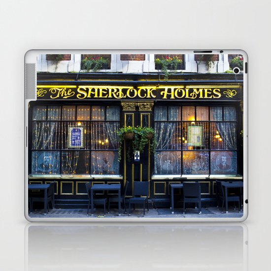 The Sherlock Holmes Pub London Laptop & iPad Skin