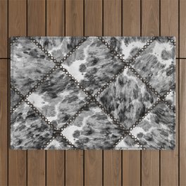 Stitched Cowhide (ix 2021) Outdoor Rug