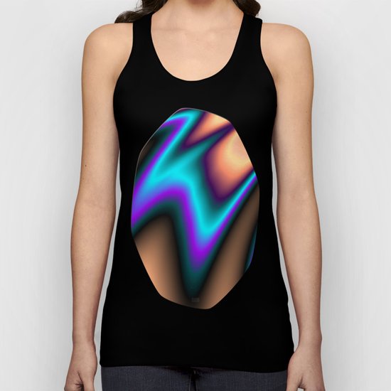 Abstract Fractal Colorways 03 Southwestern Unisex Tank Top