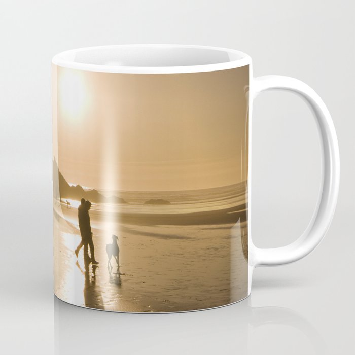 Sunset by the sea Coffee Mug