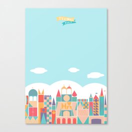 It's a small world Canvas Print