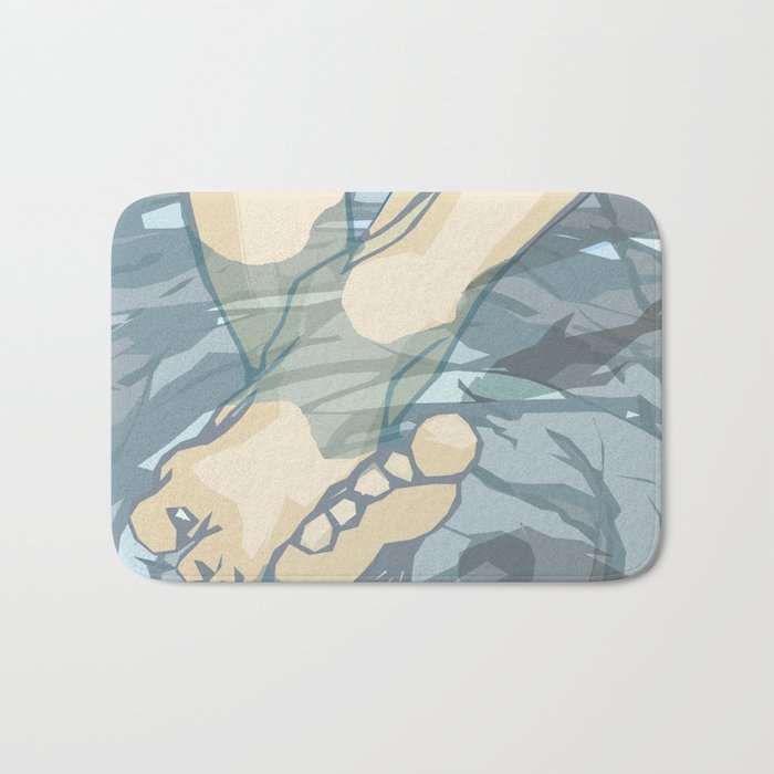 Foot Spa Bath Mat By Shanehaarer Society6