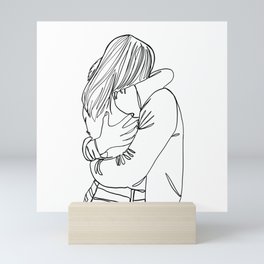 Patch up with a Hug Mini Art Print