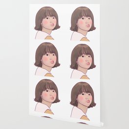 Kissy Strong Girl Bong Soon Wallpaper By Sianbrierley Society6