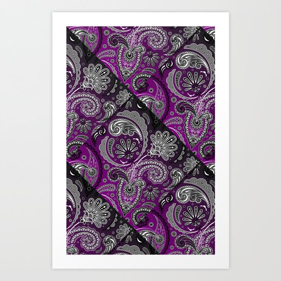 Silk Art Print