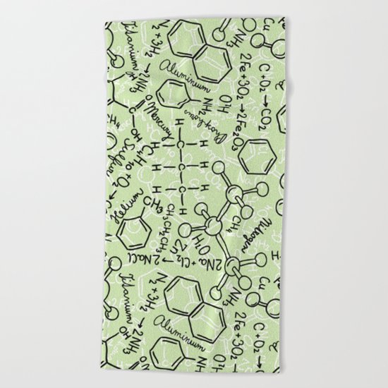 School chemical #6 Beach Towel