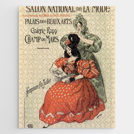  1896 National Fashion salon Paris Jigsaw Puzzle