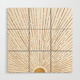 Let The Sunshine In Wood Wall Art